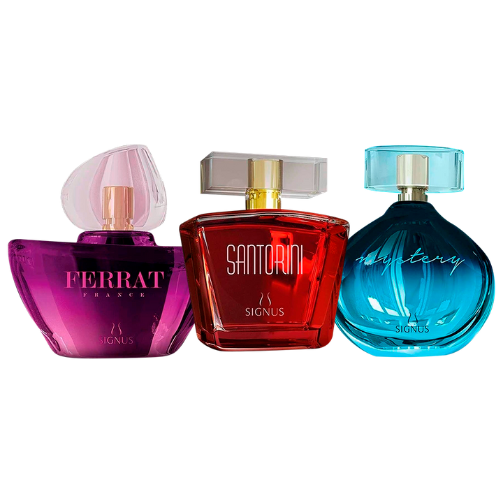 Combo de 3 Perfumes Femininos La Vie est Belle, Good Girl e Scandal 100ml